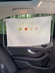 Rèm che nắng ô tô dễ thương và tươi mới rèm bên rèm ô tô loại hút rèm che nắng cho trẻ em và trẻ nhỏ cách nhiệt rèm cản sáng cho cửa sổ ô tô