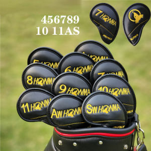 ปลอกไม้กอล์ฟ HONMA 10 ชิ้น หลายแบบ ปลอกหนังหลาย สำหรับใส่ชุดเหล็ก ปลอกหุ้มหัว กอล์ฟเสริมสร้างความสวยคลินิก