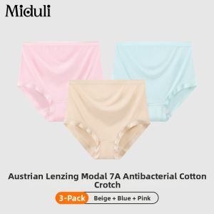 MIDULI | Pregnant Cotton High Waist Supporting Briefs Thin Summer Maternity Wear