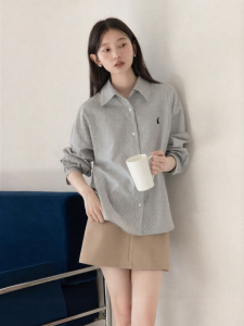 Cantonstory | Elegant Slim-Fitting Long Sleeve Shirt for Work