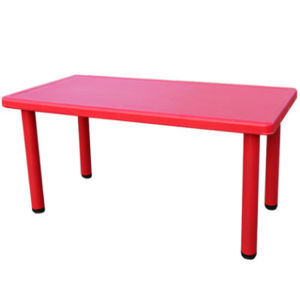 Adjustable Height Thick Plastic Childrens Table