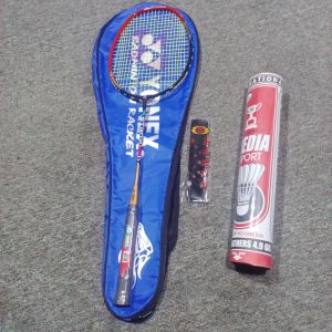 Raket badminton bulutangkis paket lengkap dan satuan