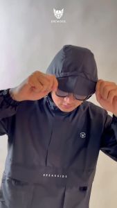 Breakside Jacket Geofrey - Black Jaket Pria