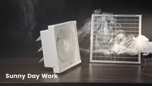 Solar Exhaust Fan with Built‑in Solar Panel Wall‑Mounted Electric Ventilation Exhaust Fan for Kitchen Bathroom Greenhouse Ship today