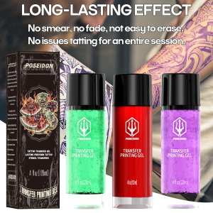 Fruit Scent POSEIDON 120ML Tattoo Stencil Gel New Tattoo Accessories For Tattoo Transfer Paper Professional Tattoo Stencil Gel