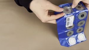 MATA + BATANG GERINDA POTONG MINI CUTTING WHEEL 16 MM SET ISI 12 PC