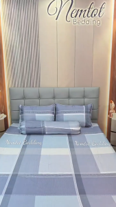 ✨THOÁNG MÁT✨ Bộ Ga Gối Lyocell Than Hoạt Tính Thoáng Mát Mềm Mịn Kháng Khuẩn Tốt _ Nemtot Bedding