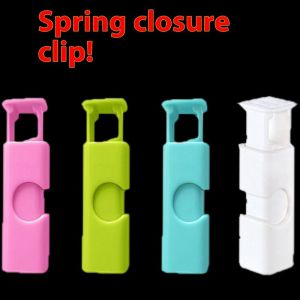 Ourunzhe Snack độ ẩm dán kín chống Clip Túi hình bánh mì kẹp niêm phong túi nhựa niêm phong Clip sữa túi bột niêm phong Báo Chí niêm phong Clip