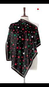 Hijab Jilbab Segi Empat Palestina Semangka Terbaru