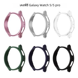 สําหรับ Samsung Galaxy Watch 5 pro 45 มม.ฝาครอบกันชน PC รอบป้องกันหน้าจอกรณี Galaxy watch 5 44 มม.40 มม.อุปกรณ์เสริม
