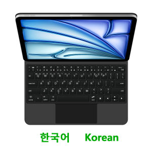 Bao Da Bàn Phím Đa Điểm LFOIQN Magic Keyboard Dành Cho iPad Air 11 Inch Air 5 4 & iPad Pro 11 Thế Hệ 1-4 Hỗ Trợ Tiếng Hàn Và Tiếng Anh