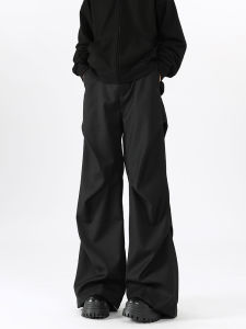 Quần Ống Loe Ống Đứng Phong Cách Mỹ Thời Trang Nam Nữ Quần Dài Ống Rộng Đa Năng Quần Dài Thường Ngày Mùa Thu