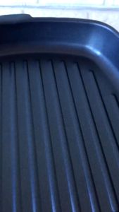 Square Grill Pan 20cm Kotak Wajan untuk Panggang simple dan anti lengket bisa lipat