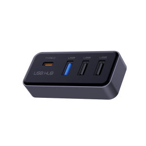Docking Station USB Hub 4-in-1 for Tesla Model 3 Model Y Glovebox  for Dashcam Flash Drive Charger Data Transfer Games Music