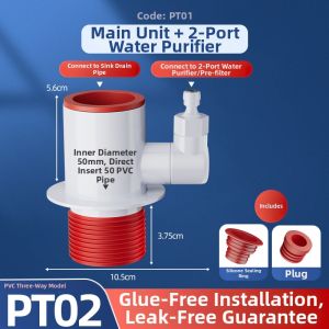 Filtering Draining Multipurpose Kitchen Sink Water Filter Head