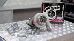 เทอร์โบ FLEX PRO R11-B ใบหน้าบิลเล็ต 6 ใบ ขนาด 52.5 mm. ใบหลัง 11 ใบ ขนาด 52.5 mm. โข่งหลังเบอร์ 14.5 จัดส่งฟรี