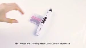 B&E Electric Nail Drill Machine USB Plug Set With 6 Bits Pedicure File Polishing Tool