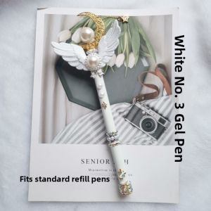 Sailor Moon Yang Ge Spell Stick Neutral Fairy Magic Stick Signature Pen with Bullet Tip Refillable Ink for College Students and Artsy Youth