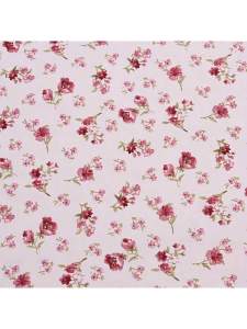 160*100cm Retro Rose Floral Printed Fabric For DIY Childrens Wear Cloth Make Bedding Quilting Girl Dress
