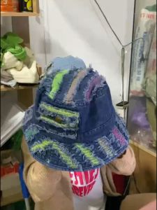 Mũ bucket chống nắng vải thô denim phong cách Hàn Quốc. Mũ (Nón) nữ xinh dễ thương dễ phối đồ đi biển du lịch