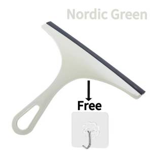 3 Colors Available Glass Squeegee Bathroom Mirror Water Remover Countertop Cleaning Squeegee
