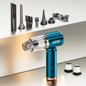 SZUK Portable Mini Car Vacuum Cleaner Strong Suction 8000PA Vacuum Cleaner Car Handheld Wireless Powerful Car Cleaning Machine