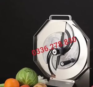 Máy thái lát củ quả máy thái lát mỏng trái cây Máy cắt lát củ quả quay tay INOX Chính Hãng