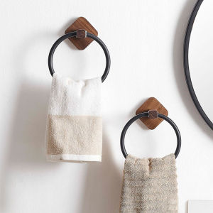 Creative Wooden Towel Ring