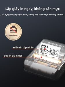 DTPrinter | Máy In Nhãn Thực Phẩm Bluetooth cầm tay