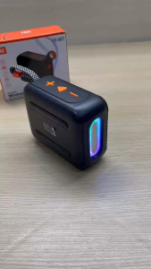 T&G TG-487 Pocket Size V5.4 Speaker Extra Bass w/ Handle RGB Light Support TWS TF Card USB Function Wireless Connection