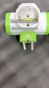 Steker T Arde 3 Cabang + Saklar MATSUI MT-313S