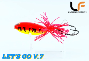 LURESFACTORY - BUFO LETS GO V.7 5.4cm 12g HARDBODY LURE TOPWATER