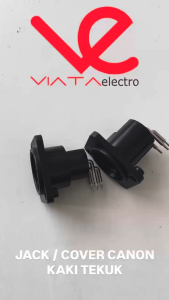 JACK / COVER CANON FEMALE CHASIS PLASTIK SOCKET JACK / CANON KAKI TEKUK SASIS PLASTIK ups stabilizer MICRO