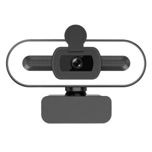 UYEA | Webcam Livestream 4K UYEA Tích Hợp Đèn Trợ Sáng Mic Kép Khử Ồn Tự Động Lấy Nét Dùng Cho Học Online/Họp