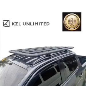 Armor Traveler Pro Roof Rack Cargo Carrier 125cm X 180cm X 4cm with 4 Clips | Universal Flush Side Rail Roof Basket | Heavy Duty Aluminum Roof Luggage Rack for SUV MPV Crossover Sedan Hatchback | Travel Camping Cargo Carrier - KZL Unlimited