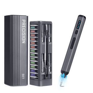 VMAN 49-in-1 Precision Screwdriver Set Torx Hex Phillips Magnetic Bits Mini Repair Tool Kit for Phone Watch Laptop