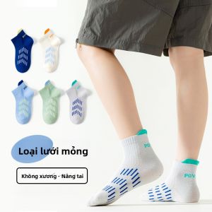 Tất trẻ em MiiOW vải cotton mỏng thoáng khí thoải mái