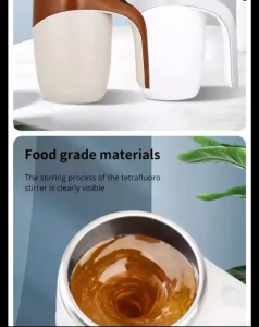 Automatic Stirring Cup Mug Rechargeable Portable Coffee Electric Stirring Stainless Steel Rotating Magnetic