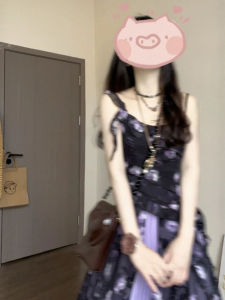 CHANGTONG | Retro Floral Style Two-Piece Dress Set