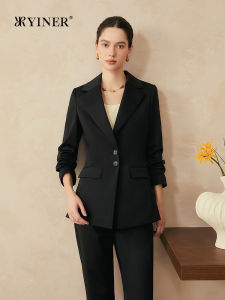 Elegant Merino Wool Blended Blazer
