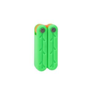Dao Bướm Cà Rốt Mô Phỏng In 3D Bằng Nhựa Đồ Chơi Dao Gấp Nhỏ Cho Trẻ Em Đạo Cụ Tập Luyện Hành Động Dành Cho Nhóm Tuổi 14+