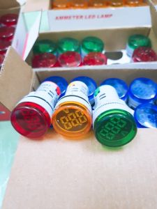 [HCM] Đèn báo vôn phi 22 loại tốt đèn báo vôn kế đèn báo pha hiển thị điện áp kỹ thuật số đèn báo volt đèn báo tủ điện phụ kiện tủ điện