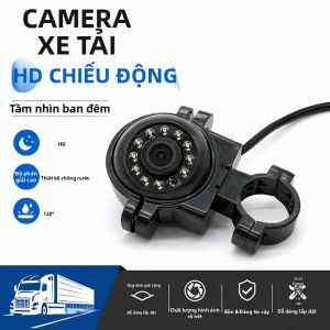 Camera Lùi Xe AHD 6V-36V 1920x1080P Tầm Nhìn Ban Đêm Hồng Ngoại Chống Nước IP68 Camera Quan Sát Bên Hông Cho Xe Buýt/xe Tải/rơ Moóc - Tùy Chọn Treo Bên Trái/phải