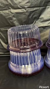 MIKA TUMPENG MINI/MIKA BOLU BULAT/MIKA KUE BULAT/MIKA PLASTIK BULAT/MIKA TUMPENG KECIL BESAR TERMURAH ISI 10 PCS TERMURAH CT 15 CT 18 CT 20