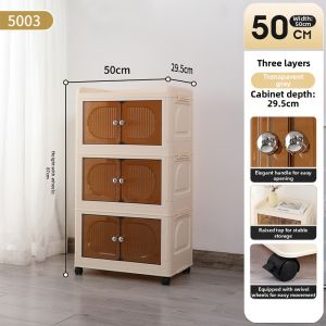MLZH | Foldable No-Assembly Storage Cabinet