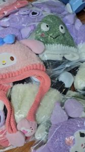 Mũ len lông che tai cho bé 2-6 tuổi con vật đáng yêu siêu ấm siêu đẹp