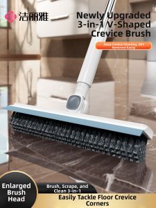 Bathroom Floor Cleaning Brush Gap Cleaner Long Handle