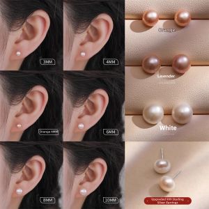 TFY | Sleeper Freshwater Pearl Earrings Sterling Silver 999