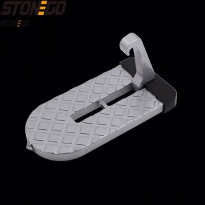 Premium Aluminum Alloy SUV Door Step with Strong Hook Design Durable Roof Assist Step for Easy Vehicle Entry and Exit