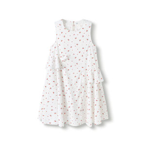 Balabala | Girls Checkered Sleeveless Sweet Princess Dress